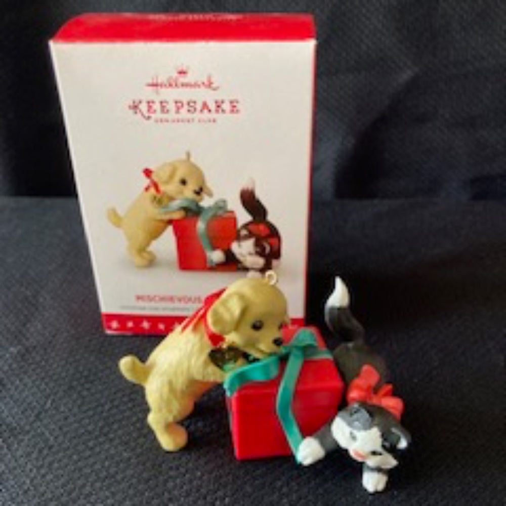 2016 Mischievous and Loving Hallmark Keepsake Ornament